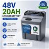 RYOBI Batteria ricaricabile agli ioni di litio 48V 20Ah, pacco batterie 18650 per e-bike, bicicletta elettrica, motocicletta, triciclo, motore da 250-3000W, alta capacità, BMS integrato, lunga durata,