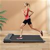 NONE Treadmill da sotto scrivania, tapis roulant portatile compatto per ufficio e casa, macchina da corsa compatta.