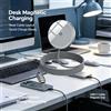 NONE Cavo di ricarica magnetico USB-C intrecciato in nylon 25W per scrivania da ufficio, multi-tasking, ricarica rapida per dispositivi della serie iPhone.