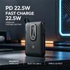 NONE WETECH WL22 Batteria Esterna Wireless Magnetica 10000mAh PD 22.5W Ricarica Rapida con Cavo USB-C Integrato Display Digitale Power Bank a Tripla Uscita per Smartphone in Viaggio all'Aperto