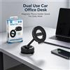NONE Supporto Magnetico per Telefono Auto con Rotazione a 360 Gradi, Ventosa Potente per Cruscotto e Parabrezza, Compatibile con Dispositivi Smartphone iPhone e Android