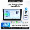MEKEDE Lettore Multimediale per Auto da 9-10 Pollici con CarPlay Wireless e Android Auto, per Radio Auto Universale con Sistema Linux, Schermo Divisibile, BT, AM/FM, RDS, SWC, Doppia Porta USB,