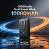 NONE WETECH WL22 Batteria Wireless Magnetica a Tripla Uscita 10000mAh PD 22.5W Ricarica Rapida con Cavo USB-C Integrato Display Digitale Power Bank per Viaggi all'Aperto e Backup del Telefono