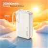 NONE WETECH WL23 Power Bank con Display Digitale da 20000mAh, 4 Cavi Integrati, Ricarica Rapida PD 22.5W, Batteria Esterna Portatile per la Ricarica Quotidiana del Telefono Cellulare