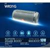 NONE Altoparlante Portatile Bluetooth 5.0 Wireless con Potenziamento Extra dei Bassi, Multi-Input, Ricaricabile, per Esterni