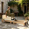 ZGECB Letto Pilates Pieghevole, Macchina per Studio Pilates Domestico Privato, Snellimento Vita e Modellamento Corpo, Attrezzatura per Allenamento Tonificante Completo del Corpo per il Fitness Quotidiano