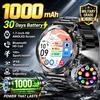 GUHUAVMI 2026 Nuovo Smartwatch con Batteria da 1000mAh, Orologio Sportivo da Uomo per Attività all'Aperto, Impermeabile IP68, Chiamate Bluetooth, Schermo AMOLED HD da 1,7 Pollici, Monitoraggio Salute, Sonno,