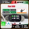 AUTOTOP Schermo Multimediale da 7 Pollici con Sistema Linux, CarPlay Wireless e Android Auto per Fiat 500 2016-2019, Radio Auto con Bluetooth, GPS, Navigazione, DSP, Touch Screen e Telecamera di Retromarcia