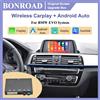 BONROAD Kit di Retrofit per Interfaccia Wireless Carplay Android Auto per Sistemi BMW CCC/CIC/NBT/EVO Serie 1-7 X1 X3 X4 X5 X6 E60 E70 F10 F25 F20 F30 F48 Modulo Box Autolink Airplay