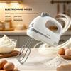 NONE WETECH W6315 Frullatore Elettrico a Mano 200W Potenza Stabile AC 220‑240V 5 Velocità Regolabili Modalità Turbo Accessori in Acciaio Inox per Preparazione di Dolci, Pane e Impasti e Progetti di