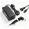 NONE Adattatore di Alimentazione Universale AC DC 15-20V 90W con Cavo di Ingresso C6 per Laptop, Monitor, Notebook e Piccoli Dispositivi Elettronici