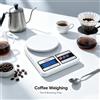 NONE Bilancia da Cucina Digitale Capacità 10kg Precisione 1g LED Funzione Tara KG OZ Calibrazione Automatica Strumento Elettronico per Pesare Alimenti per Cucina e Pasticceria