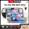 BONROAD Autoradio Stereo Linux da 7 Pollici per FIAT 500 2007-2015 con Apple CarPlay, Android Auto, GPS, Sistema Intelligente con Youtube, DSP Stereo, FM, Bluetooth e Telecamera Posteriore