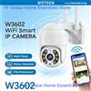 NONE Telecamera IP WiFi Wireless, Monitor di Sicurezza per Interni ed Esterni 24/7 con Visione Notturna a Infrarossi, Allarme di Rilevamento Movimento e Design Impermeabile IP66, Telecamera di Sorveglianza