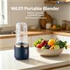NONE Frullatore Portatile, Bicchiere per Frullati, Mixer per Frutta, Frullatore per Smoothie, Frappè e Succhi, Processore Alimentare Compatto, Estrattore di Succo d'Arancia