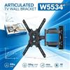 NONE Supporto da Parete per TV a Movimento Completo, Set di 3 Modelli, Supporti TV con Braccio Girevole, Inclinabile ed Estensibile per Schermi da 17-65 Pollici, Compatibile con VESA, Supporto TV in