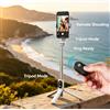 NONE Set Supporto Telefono da Viaggio Multiuso, Asta Selfie Bluetooth, Treppiede, Supporto Tablet per Poggiatesta Auto, Supporto Telefono per Portabicchieri, Clip per Monitor, Supporto MagSafe per Viaggi
