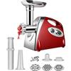NONE Tritacarne Elettrico da 2800W in Acciaio Inox, Tritacarne Professionale, Insaccatrice per Salsicce, Macchina per la Lavorazione della Carne di Grado Commerciale, Tritatutto Multifunzione per la Cucina