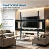 NONE Supporto da Parete WETECH W5511 Compatibile con VESA, Carico Massimo 50 Kg, per Home Theater e Sala Relax, Montaggio Sicuro per Televisori a Schermo Grande