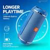 NONE Altoparlante portatile Bluetooth 5.0 WR31 10W con funzione Extra Bass Boost, supporto per radio FM, Micro SD, USB, ingresso audio AUX 3.5mm, altoparlante stereo impermeabile per esterni con
