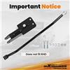 MXR Barra di sterzo anteriore per sospensioni per Jeep Cherokee XJ 1984 1985-2001, rialzo 4-6,5''