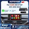 AUTOTOP Decoder Wireless CarPlay Android Auto per Audi A6 C7 A7 2011 2012 2013 2014 2015 HN+R MMI3G con BT AUX Mirror Link AirPlay GPS Modulo Auto