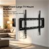 NONE Supporto per Schermo Fisso ad Alto Carico 50Kg Wetech W5511 per Configurazione di Intrattenimento con Schermo Grande Montato a Parete in Villa di Lusso per Vacanze