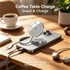 NONE Cavo di ricarica magnetico USB-C intrecciato in nylon da 120 cm, 25W, per scrivania co-working, serie iPhone, operazione di ricarica rapida.