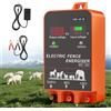 NONE Energizzatore per Recinzione Elettrica Intelligente con Display LCD della Tensione e Monitoraggio tramite App, 2‑5J 12V IP44, Controllore per Recinzione per la Gestione di Fattorie, Ranch, Bestiame,