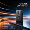 NONE WETECH WL22 PD 22.5W Caricatore Portatile a Ricarica Rapida 10000mAh Power Bank Magnetico Wireless con Schermo Digitale e Cavo USB-C Integrato per l'Alimentazione del Smartphone Durante i Spostamenti