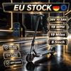 NONE Monopattino Elettrico Pieghevole da 350W con Batteria da 36V 10.5Ah, Velocità Massima di 30 km/h, Autonomia Fino a 30 Chilometri, Pneumatici da 8.5 Pollici e Carico Massimo di 120KG per il
