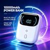 NONE WETECH WL21 PD 22.5W Caricatore Esterno a Ricarica Rapida 10000mAh Schermo Digitale con Doppio Cavo Integrato Power Bank Compatto per Alimentazione Mobile in Brevi Viaggi