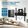 NONE Supporto per schermo piatto con livella a bolla WETECH W5515 Staffa a movimento completo ±15° ° Supporto Inclinabile per Home Theater per TV da 26‑55 Pollici, Carico Massimo 25kg, Supporto da Parete