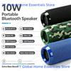 NONE Altoparlante Bluetooth Portatile WR36 10W con Extra Bass, Altoparlante Wireless da Esterno, Supporta Radio FM, Scheda TF, USB, AUX, Altoparlante Stereo Potente