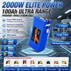 Ddadache Batteria al litio ricaricabile ad alta capacità 48V 100000mAh 13S5P, adatta per la batteria dello scooter elettrico intelligente Kugoo con APP, dotata di BMS integrato e compatibile con motori da