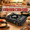 NONE Fornello a Gas Butano Wetech W6109 2.5Kw con Bruciatore Singolo e Borsa per il Trasporto, Ideale per Campeggio e Cucina d'Emergenza all'Aperto