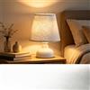 NONE Paralume di ricambio in lino, base E14/E27, copertura in tessuto a 6 colori, diffusore di luce soffusa per lampada da comodino, lampada da terra, camera da letto, soggiorno, decorazione per la casa.