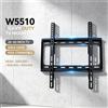 NONE Supporto a Parete Fisso WETECH W5510 per Carichi Pesanti, Capacità di Carico 50KG con Diversi Standard VESA, Adatto a Schermi Piatti da 26‑63 Pollici, Staffa Affidabile per Posizionamento Stabile