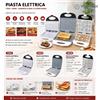 NONE Griglia Elettrica per Sandwich 1400W, Pressa per Panini con Piastra Antiaderente, Tostapane, Macchina per Biscotti, Macchina Multifunzione per Colazione