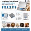 NONE Bilancia Digitale Tascabile 3000g x 0.1g, Bilancia di Precisione in Acciaio Inox per Gioielli, Alimenti e Caffè con Display LCD LED