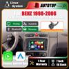 AUTOTOP Schermo Multimediale da 7 Pollici con Sistema Linux, CarPlay Wireless e Android Auto per Mercedes Benz CLK W209 C209 W168 W203 W463 Vito Viano 1998-2006, Radio Auto con Bluetooth, GPS, Navigazione,