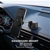 NONE WETECH WSU124 Supporto Magnetico per Telefono da Auto Compatibile con MagSafe 360 ° Supporto Universale per Telefono da Auto con Base a Ventosa Rotabile e Lavabile per Cruscotto e Parabrezza