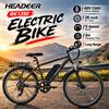 NONE E-Bike HEADEER BK1350, bicicletta elettrica da montagna con sospensioni complete, ruote da 26 pollici, pneumatici da montagna gonfiabili, batteria al litio da 48V 15Ah, autonomia estesa con assistenza