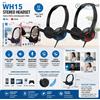 NONE Cuffie da Gaming con Microfono, Cablate, Jack Audio da 3,5 mm, Cuffie Stereo Regolabili e Leggere per PC e Laptop