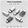 NONE Kit Convertitore USB OTG Tecnico Multiuso, Adattatore USB Multi-Porta per Test di Dispositivi, Lettura Dati e Riparazione Hardware