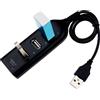 NONE Hub USB 2.0 a 4 Porte ad Alta Velocità con Cavo per PC, Laptop e Notebook
