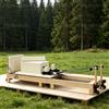 WSUEL Letto Pilates Pieghevole Salvaspazio, Macchina Portatile per Allenamento Pilates a Casa per Piccoli Appartamenti, Ideale per Allenamenti di Modellamento Corporeo da Principianti ad Avanzati
