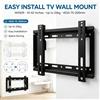 NONE ±15 ° Supporto a Parete Inclinabile WETECH W5509, Capacità di Carico 25 Kg, VESA Multi-Formato per Ufficio e Casa, Supporto per Monitor LCD LED da 14-42 Pollici