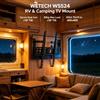 NONE Supporto da Parete per TV WETECH W5524 con Doppio Braccio Articolato per Monitor LED LCD da 26‑55 Pollici, Carico Massimo 30kg ±10 ° Supporto inclinabile in metallo solido VESA 75x75‑400x400