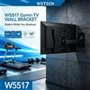 NONE Supporto da Parete per TV WETECH W5517 a Braccio Singolo Articolato per TV LED LCD da 14-42 Pollici, Max 36kg ±60 ° Supporto per monitor orientabile e inclinabile VESA 60x60‑200x200